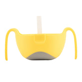 B.Box Bowl Xl + Straw - Lemon Sherbet